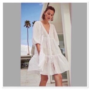 J. Crew Voile Cotton Dress s M